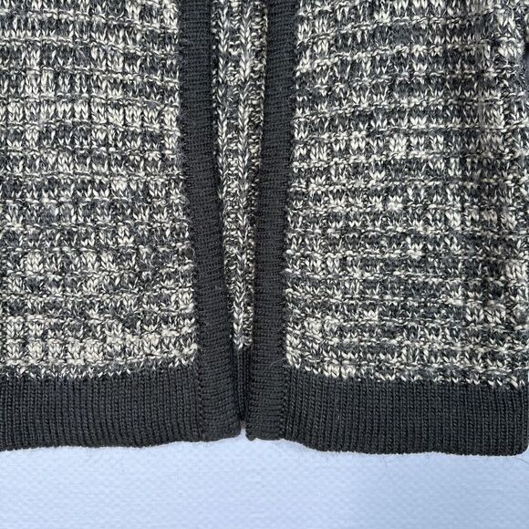 Fenn Wright Manson Wool Blend Cardigan Sweater Brown Marled Textured Knit XL - Picture 3 of 9